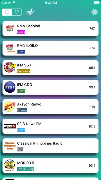 Radio Philippines - Free FM AM  Radyo Pinoy / Pilipinasのおすすめ画像1