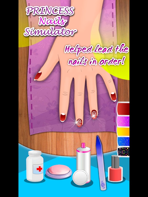 Screenshot #4 pour Princess Nails Simulator
