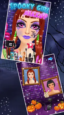 Game screenshot Anna's Spooky Makeup Salon Games for girls hack