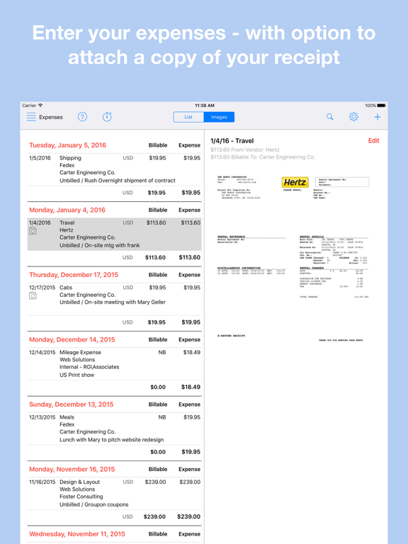Workbox Accounting - Invoice Clients And Manage Time & Expense screenshot