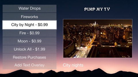 Screenshot #1 for Pimp My TV