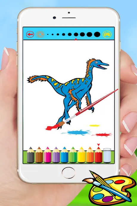 Dinosaur Dragon Coloring Book - Dino Drawing for Kids Free