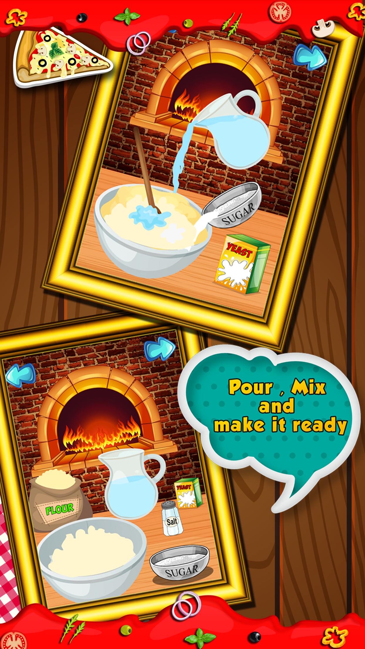 Pizza Fever-Free fun cooking game for kids & girls screenshot 3