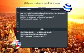 traductor universal pro iphone capturas de pantalla 1