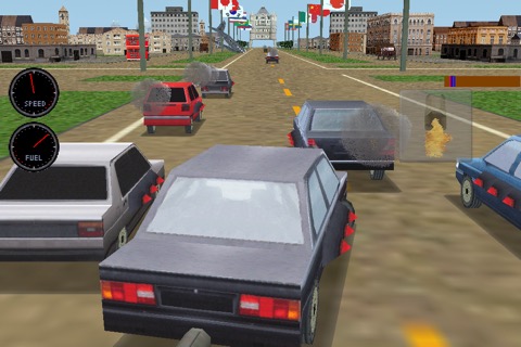 Mad Road 3D Lite - Car gameのおすすめ画像1