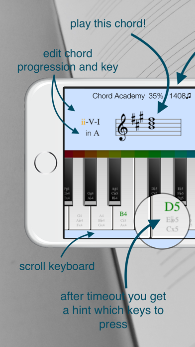 Play Chords Piano Game