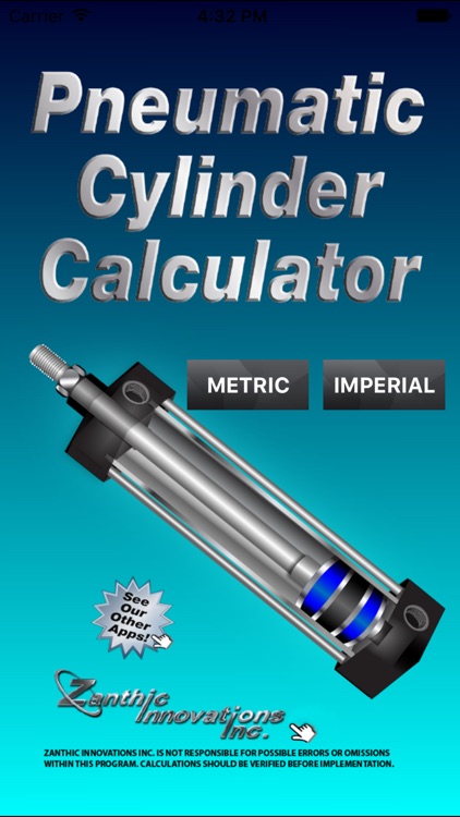 Pneumatic Cylinder Calculator