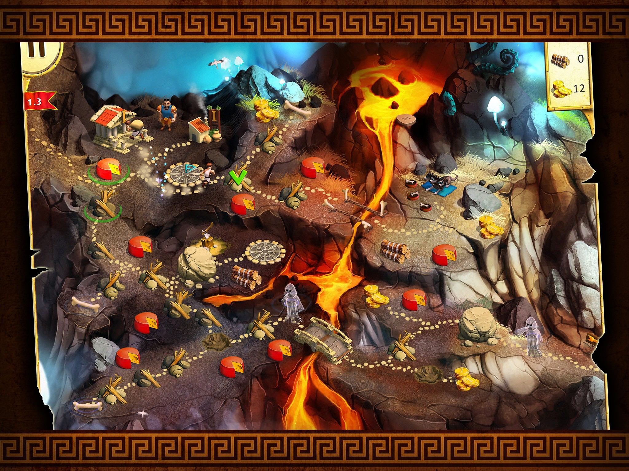 12 Labours of Hercules II: The Cretan Bull - A Strategy Hero Quest Game screenshot 9