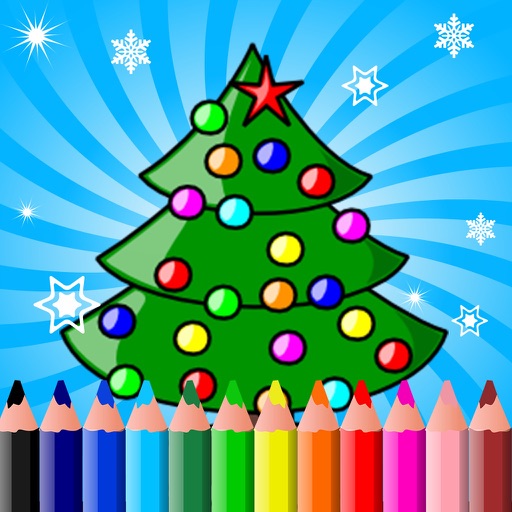 Christmas Drawing Pad For Toddlers Christmas Tree - Holiday Fun For Kids Icon