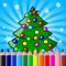 Christmas drawing pad and painting game