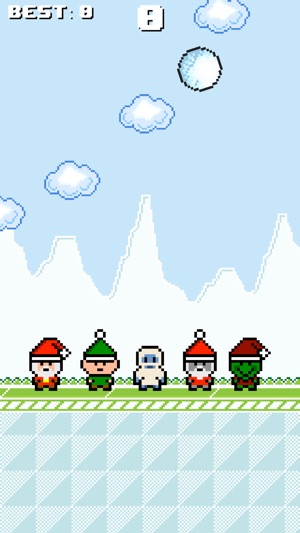 Snowball Fall - Falling Snow Fight Games with Frozen Snowman(圖3)-速報App