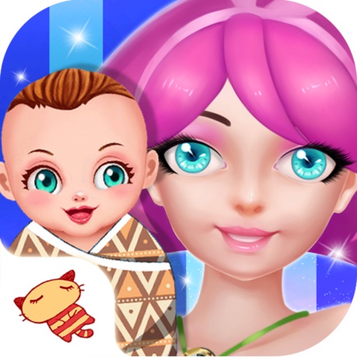 Royal Princess's Colorful Care - Fashion Mommy Pregnant Check/Angel Infant Love iOS App