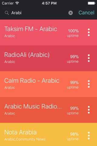 Arabic Music & News Radio Stations screenshot 3