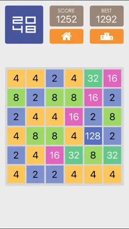 Game screenshot 2048 Number Puzzle Pro - Simple Maths Games by Sum Unlimited Numbers with 4x4, 5x5, 6x6 classic simple modes mod apk