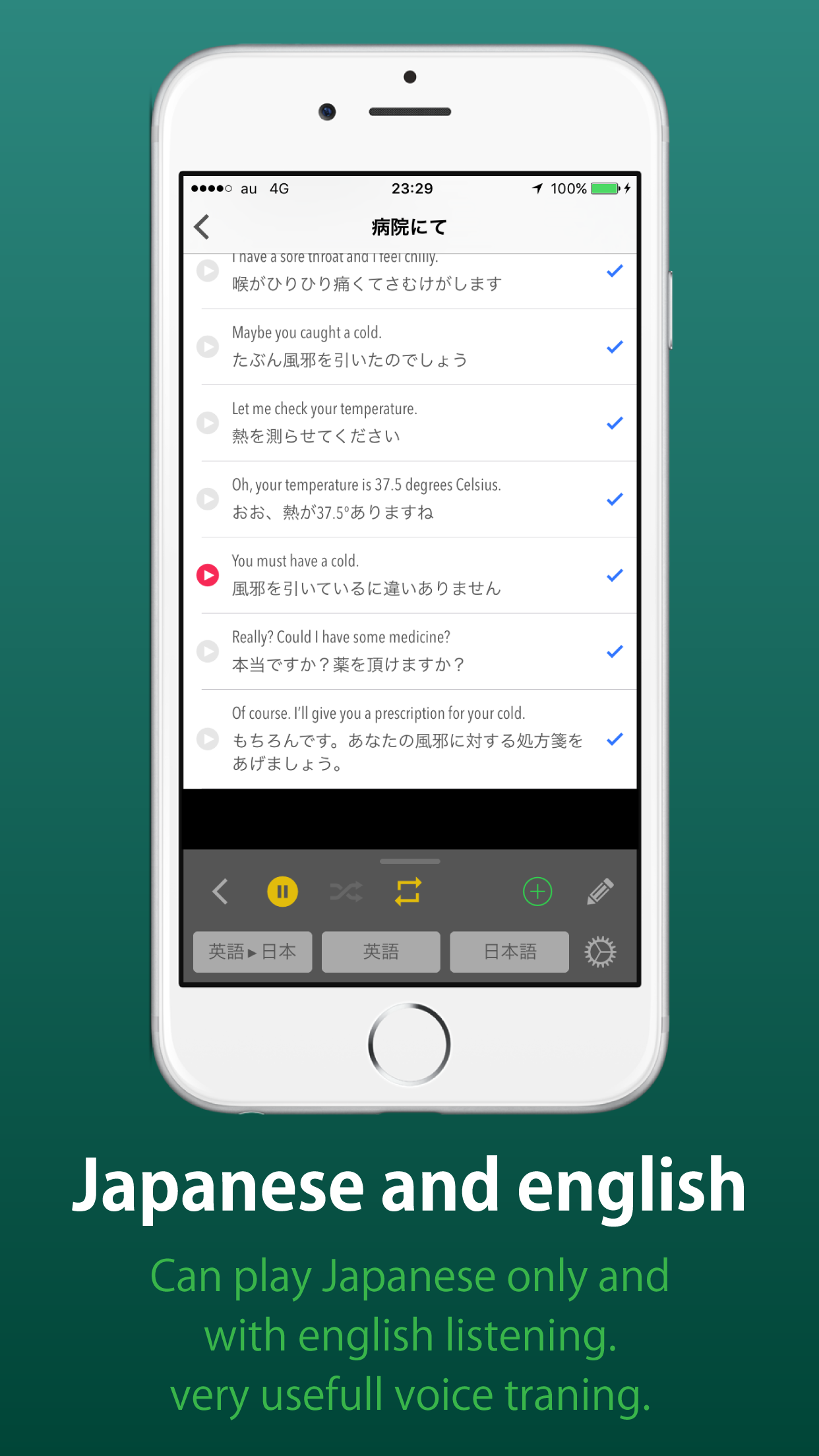 Memorization by Voice for English and Japanese