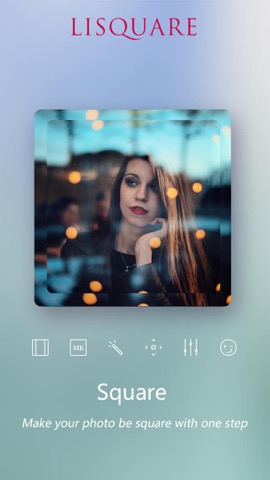 Lisquare - insta square by Lidow editor and photo collage maker photo editorのおすすめ画像1