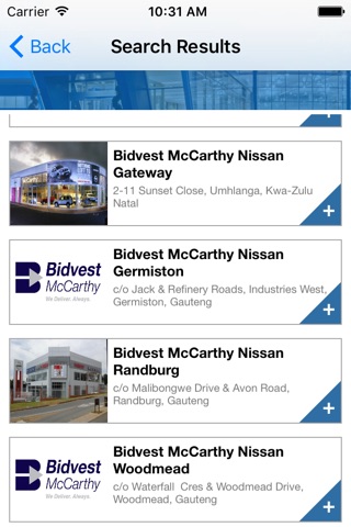 McCarthy Nissan screenshot 4