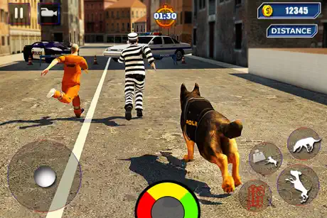 Police Dog 3D : Crime Chase