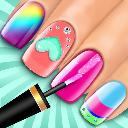 Nail Makeover Girls Game: Virtual beauty salon - Nail polish decoration game Icon