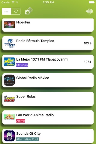 Radio México - Las principales emisoras / radios online y gratis screenshot 3