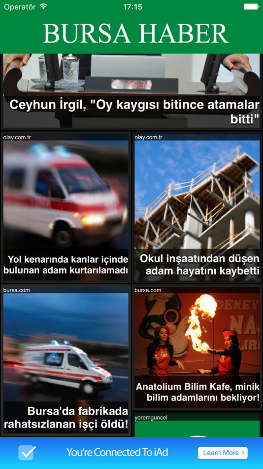 #2. Bursa Haberleri (iOS) От: Ahmet Selman Durak