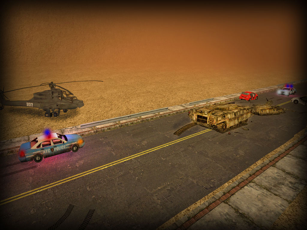 Enemy Cobra Helicopter Getaway - Dodge reckless Apache attack at frontline