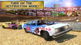 mad car crash racing demolition derby iphone screenshot 2