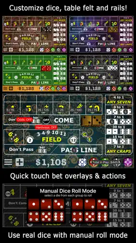 Casino Craps Pro 3D screenshot 2