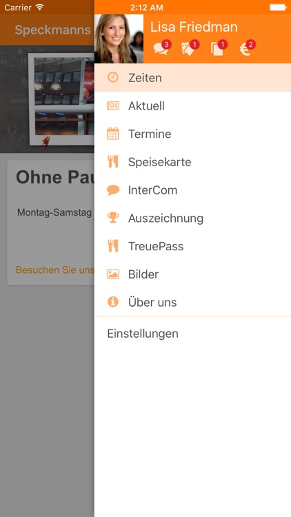 Imbiss Speckmann App