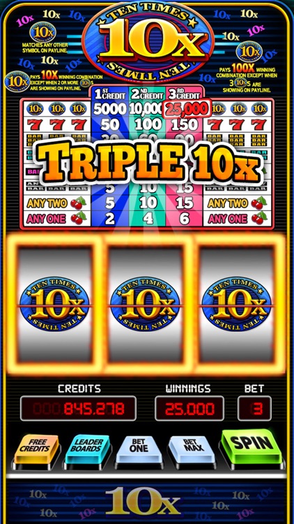 10x Slots - Ten Times Pay