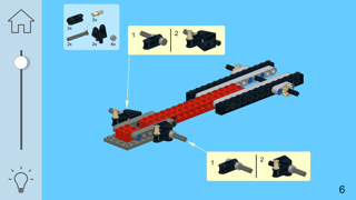 Screenshot #3 pour Roadster Mk 2 for LEGO Creator 7347+31003 Sets - Building Instructions
