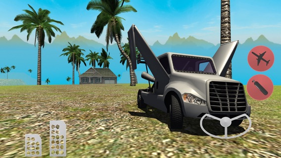 Flying Car Simulator : Jet Truck - Airplane Pilotのおすすめ画像1