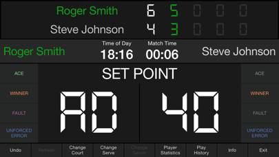 Screenshot #1 pour Tennis Scoreboard