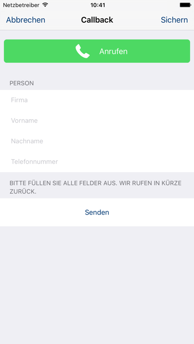 App screenshot