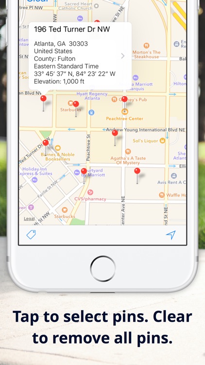 Drop a Pin - Map & GPS Address + Elevation Finder screenshot-3