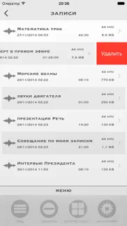 Мои записи - aудио-рекордер айфон картинки 3