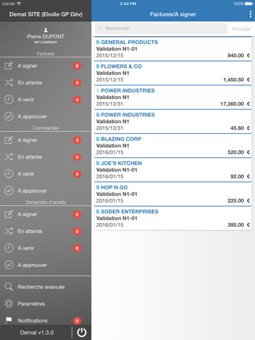 Screenshot #4 pour Demat