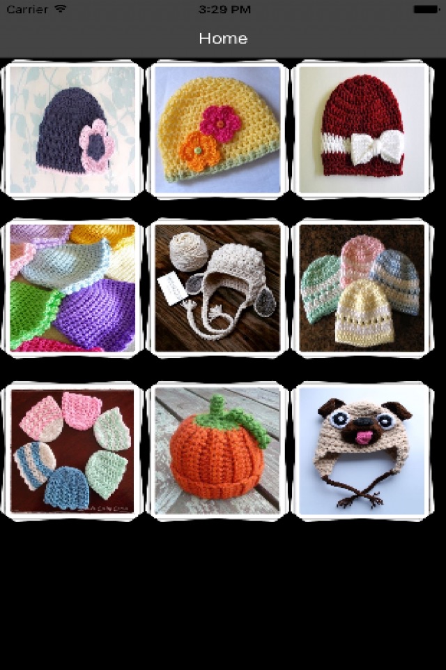 Crochet Baby Hat Patterns screenshot 2