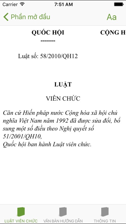 Luật Viên Chức Năm 2010