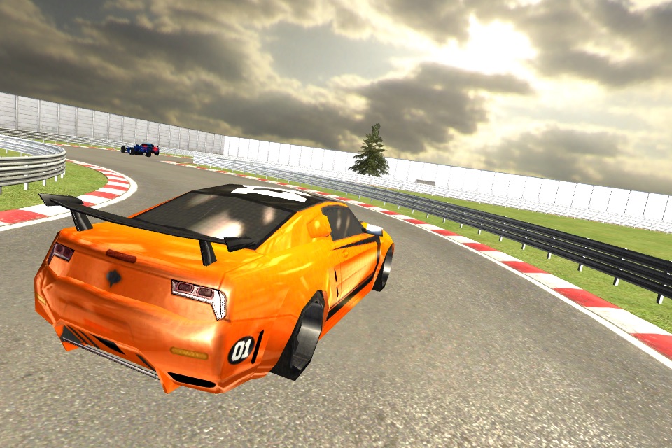 Muscle Cars Racing 3D Simulator - Classic Racing High Horsepower Ridge Lap Simulator screenshot 2