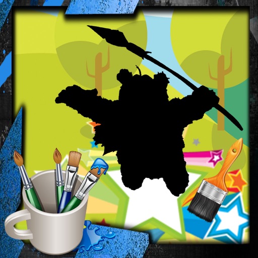 Coloring Book For Kids Ewok Dog Edition iOS App