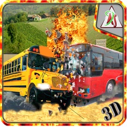 Bus scolaire Championnat Accident Démolition - Derby Racing Simulator
