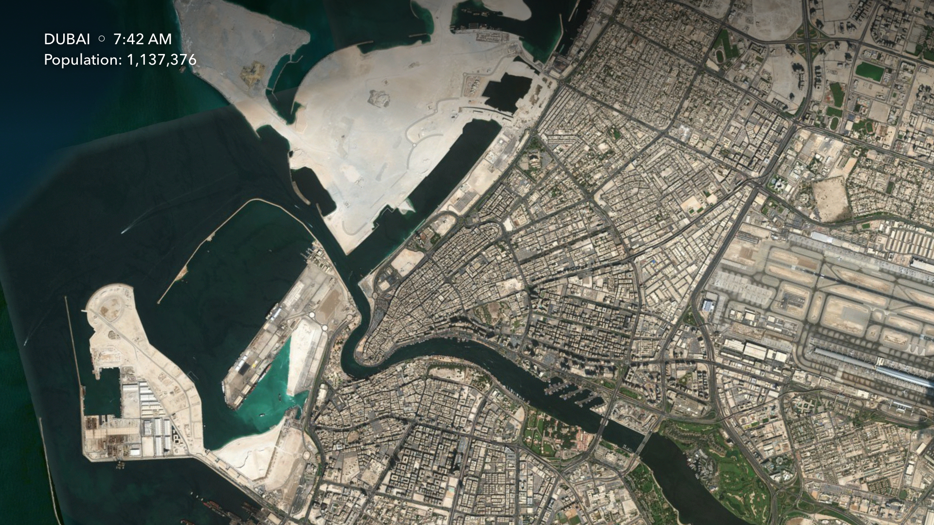 Cityspace - View cities from a satellite eye view screenshot 3