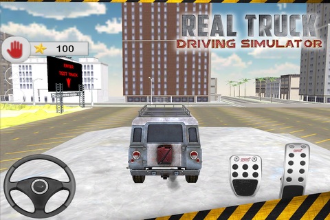 Real Truck Driving Simulator 3D screenshot 2