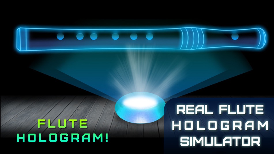 #1. Real Flute Hologram Simulator (iOS) 由: Stepan Ivanov