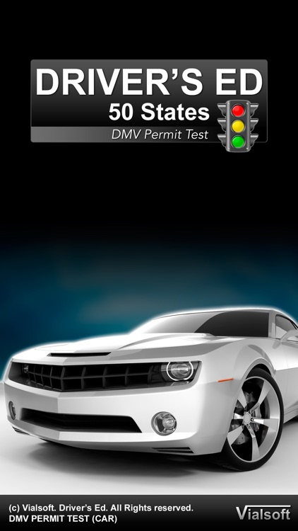 Drivers Ed: DMV Permit Practice Test (All 50 States)