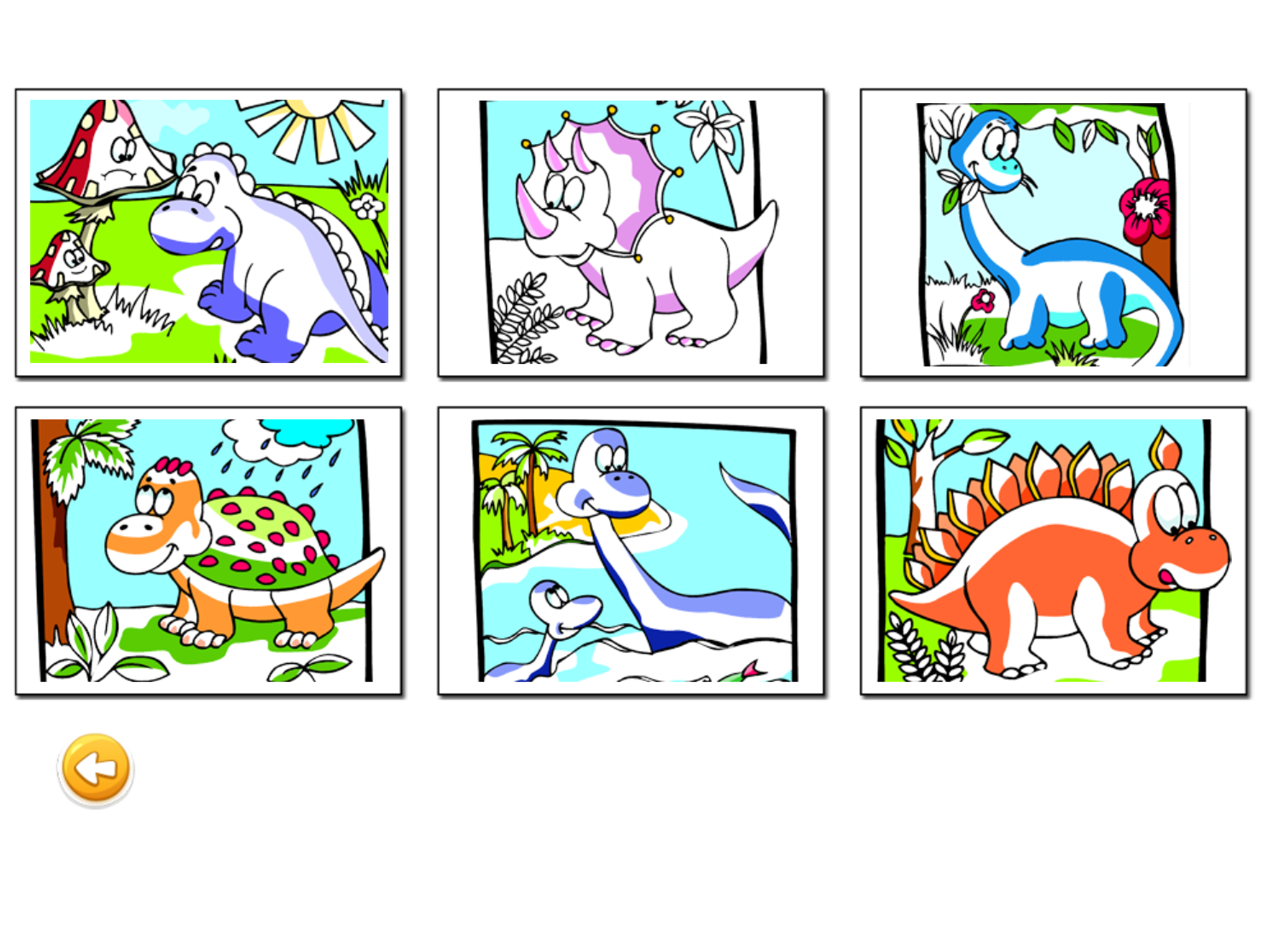 Dinosaur Coloring : Flying to the Biggest World of Jurassic Dino screenshot 5