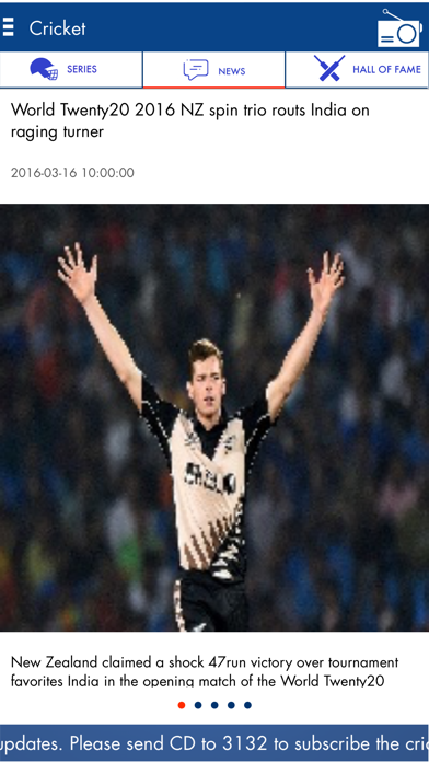 AWCC CricFreak iPhone screenshot 4 - Sports app