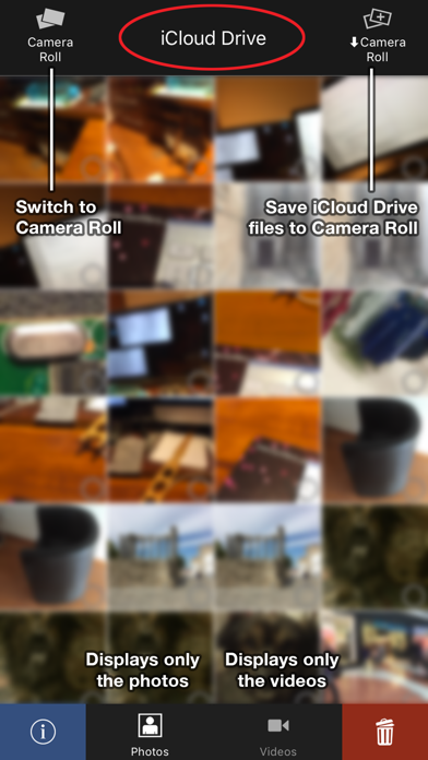 Screenshot #2 pour OK for iCloud - Transfer images & videos - iPhone version