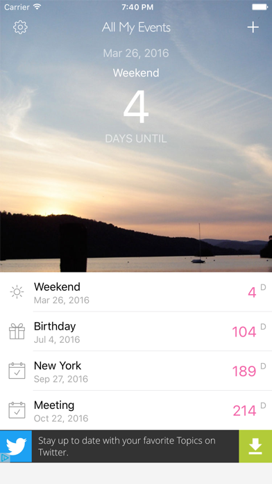 Screenshot #2 pour All My Events